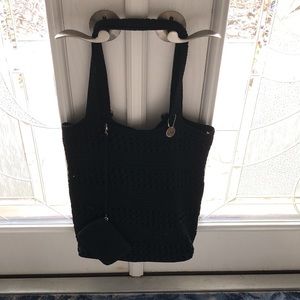 The sak market bag/Tote. Has additional little pouch that can be connected.
